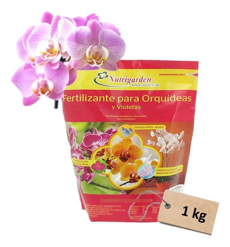 Nutrientes Para Orquídeas Nutrigarden. Abono Sólido