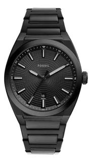 Fossil Reloj De Tres Manecillas De Acero Inoxidable Y Cuarzo