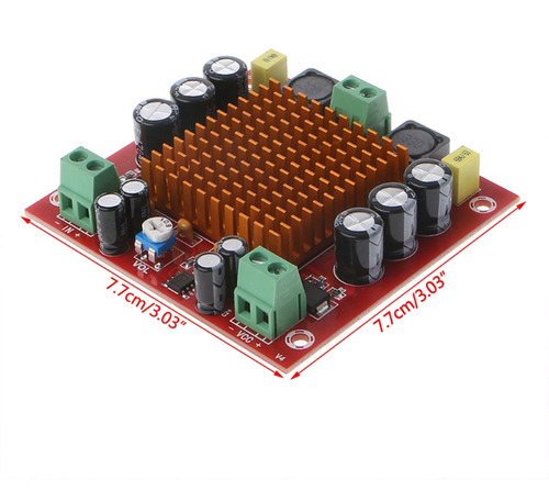 Placa Amplificadora 150w Amplificador Xh-m544 Canal Único