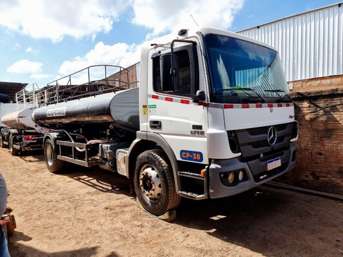 Imagem 2 de 15 de Mercedes-benz Atego 1719 Ano 2019 Pipa Toco Pipa Toco 10.l