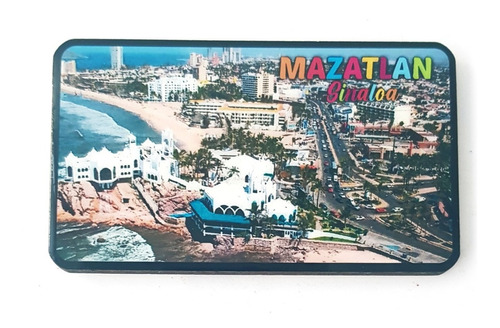 Mazatlan Sinaloa Recuerdo Mexico Iman Refrigerador Mdf B310