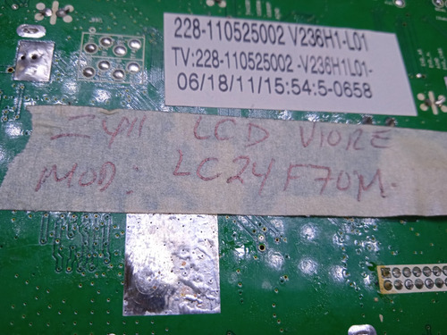 Main Viore Lcd Lc24f70m (Usado)