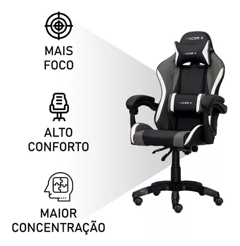 Silla de escritorio Império Brazil Business Cadeira Escritório Giratória  Estofada Best com Altura Ajustável E Função Relax 1 negra