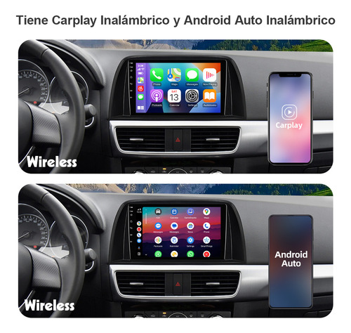 C-j Estéreo Carplay Cámara Para Mazda Cx5 2013-2017 Gps