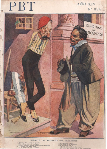 Revista Pbt Semanario Ilustrado Nº 634 Enero 1917