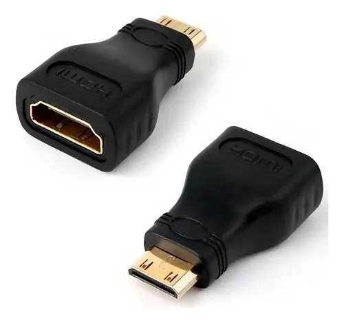 Adaptador Hdmi Hembra A Mini Hdmi Macho Para Celular Tablet