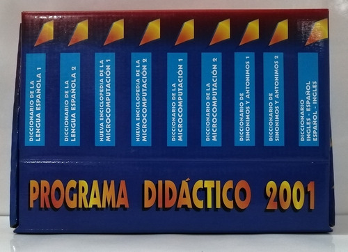  Diccionarios Básicos  Escolares 9 Vols. Mas De 3500 Págs. 