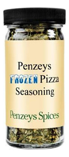 Condimento Para Pizza Congelado De Penzeys Spices, Frasco De