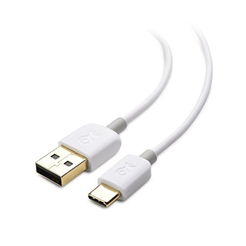 Cable Usb Tipo C (usb-c) A Tipo A (usb-a) Cable En Blanco 3.