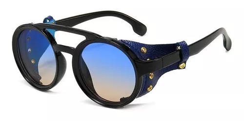 Gafas Steampunk, Gafas Steampunk, Gafas de sol Steampunk, Gafas de Aviador,  Gafas Cibernéticas, Gafas Cyberpunk, Gafas Negras, Gafas Cyberpunk -   España