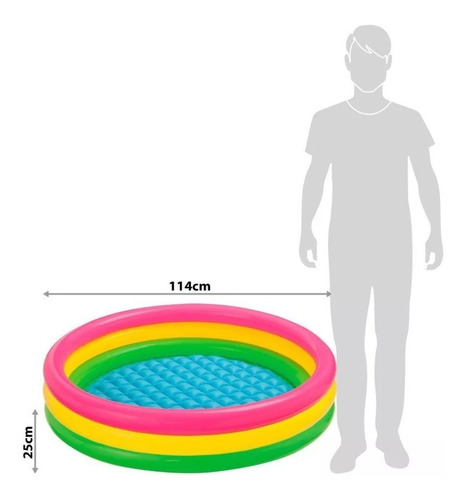 Piscina Redonda Intex 57412 Piscina 1.14 Diversión 