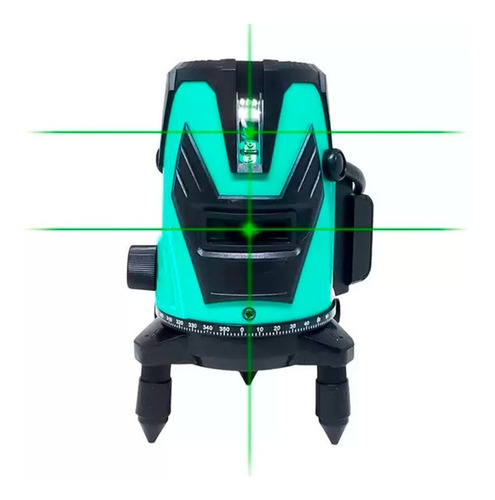 Nível Laser 02 Linhas Verde Recarregável Alcance 60 Metros  