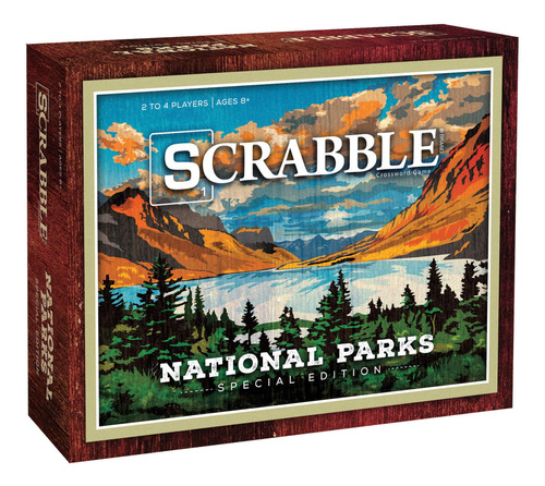 Usaopoly Scrabble: Parques Nacionales | Edades 8+ | 2-4 Jug.