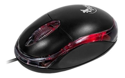 Mouse Optico Xtech 195 1000dpi Usb 3d Ambidiestro 3 Botones