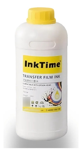 Tinta Para Dtf Textil Direct Film 1 Litro Color Amarillo