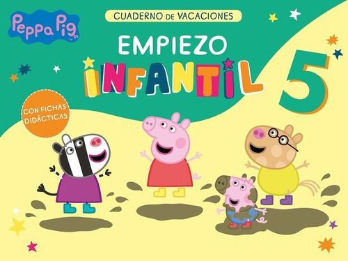 Peppa Pig. Cuaderno De Vacaciones, De Hasbro,. Editorial Beascoa, Tapa Blanda En Español