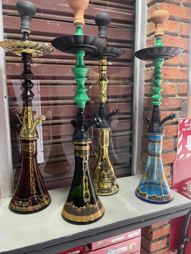 Imagen 11 de 12 de Arguile De Vidrio Marca Pharaohs Hookah Narguile