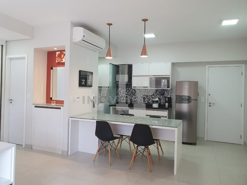 Imagem 3 de 11 de Apartamento Studio No Unlimited Ocean Front Em Santos - Ap00431 - 69179494