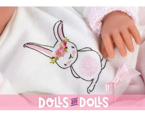Reborn Muñeca Bebe Real 35cm Cuerpo Completo Bañarlo Llorens
