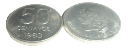 Moneda Argentina 50 Centavos 1983