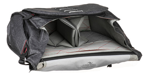 Mochila Peak Design BS-15-BL-2 Everyday Messenger 15, cor cinza escuro