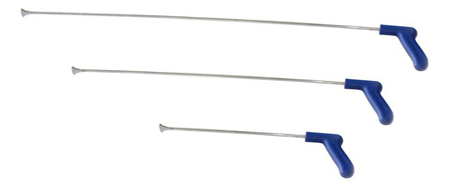 Conjunto De 3 Varillas De Extracción Sin Con Dientes De