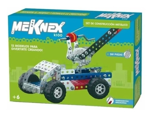 Mecanex K100 Set De Construccion Metalico 261 Piezas