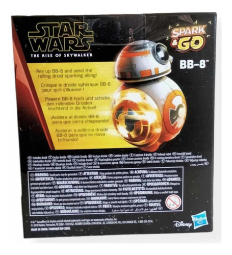 Star Wars Androide Bb8 Chispa Y Corre 802k