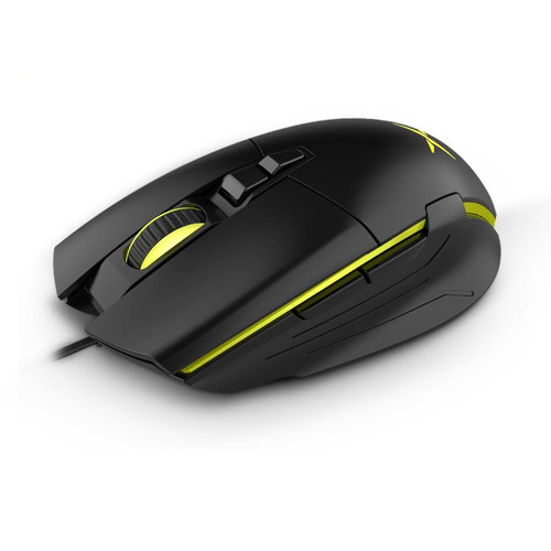 Mouse Gamer Delux M522, 7 Botones, 7 Colores Led, 6400dpi