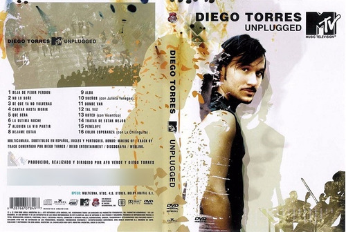 Dvd Diego Torres - Unplugged 