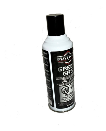 Bote 8oz Matrix Green Gas Silicona Marcadora Airsoft