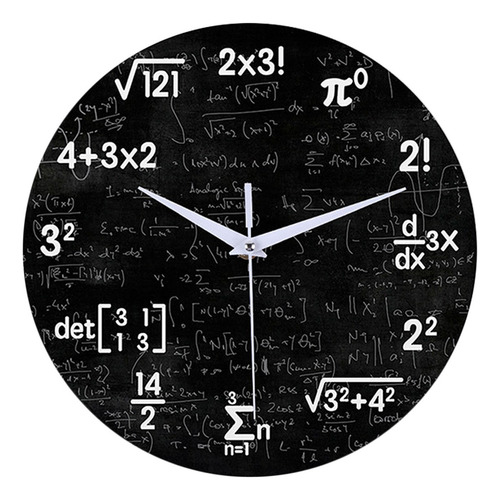 Relojes De Pared Únicos Para Decoración Matemática