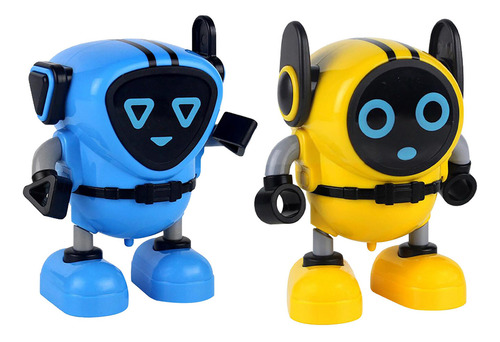 Mini Robot De Juguete Giratorio Multifunción, Novedosa Peonz