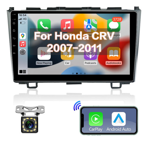 Estéreo De Coche Para Honda Crv 2007-2011, Radio Estéreo De 