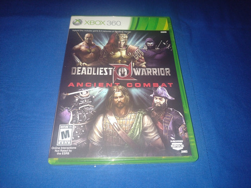 Deadliest Warrior Ancient Combat - Xbox 360 (Reacondicionado)