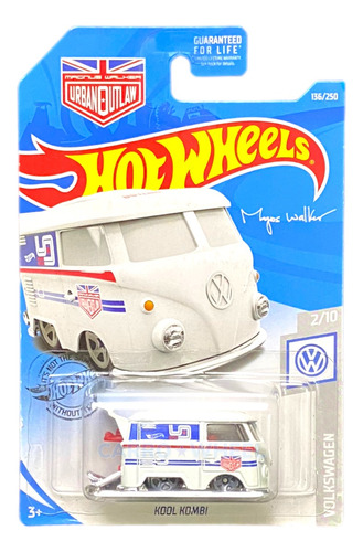 Hot Wheels Vw Combi Volkswagen Kool Kombi Edición Especial