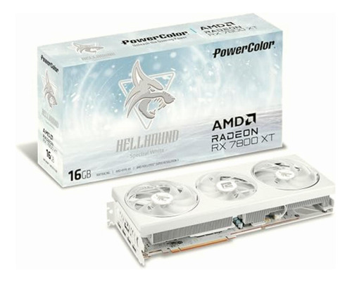 Powercolor Gpu Power Color Hellhound Spectral White Amd