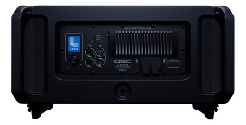 Qsc La112 Altavoz Powered Line Array De 12 Pulgadas Y 2 Vias Color Negro