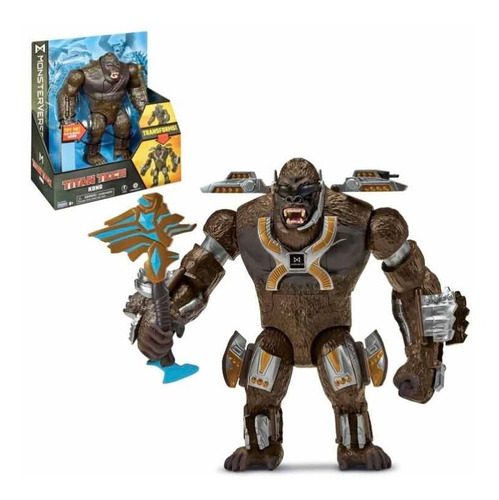 Muñeco Kong Titan Mech Transformers  Godzilla Accesorio 21cm