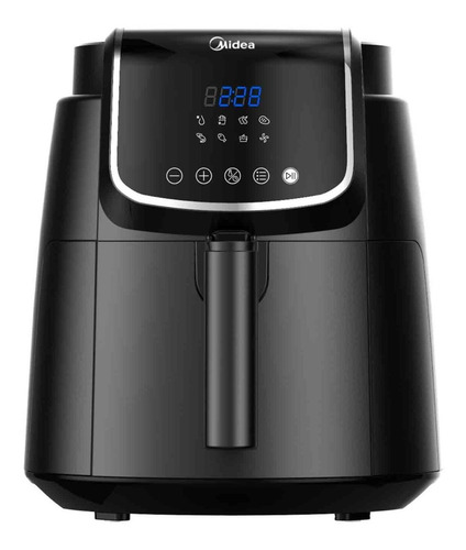 Imagen 2 de 8 de Freidora Midea Af-d140bar1 Sin Aceite 4 Litros Digital