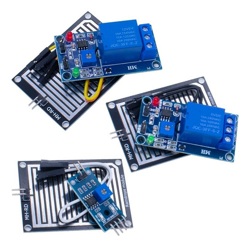 Sensor Lluvia Gotas De Agua Humedad Arduino Raspberry