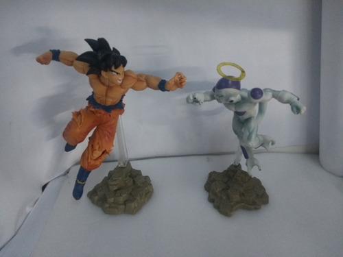 Muñecos Dragón Ball Super Goku Vs Freezer Set X2 