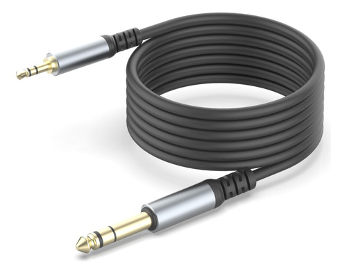 Hiebee 3.5mm To 6.35mm Stereo Audio Cable, 6.35mm 1/4  Male