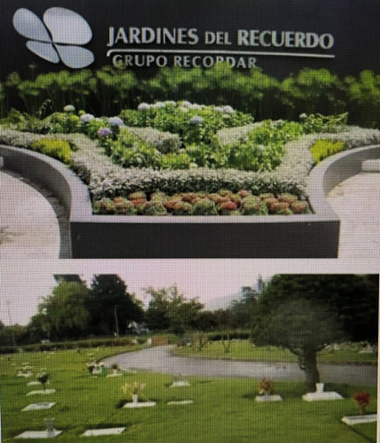 Lote Doble Jardines Del Recuerdo Con 2 Servicios De Cementerio Y Servicios Memoriales