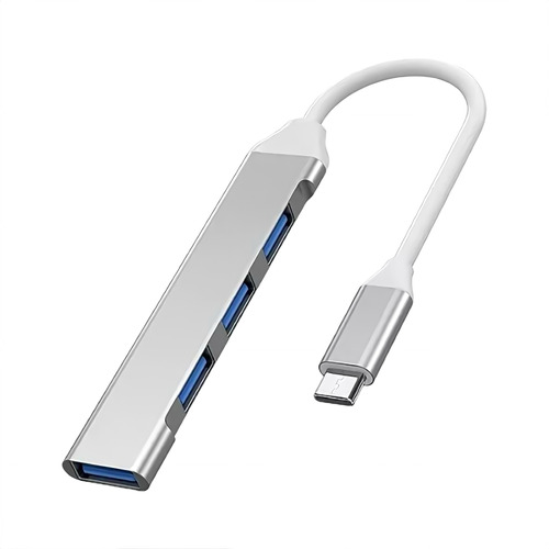 4 En 1 Tipo C Hub Adaptador Para Laptops/macbook Con Usb 3.0