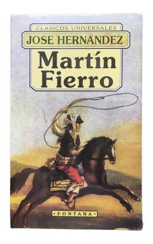 Martín Fierro - José Hernández Novela Libro Físico Lectura