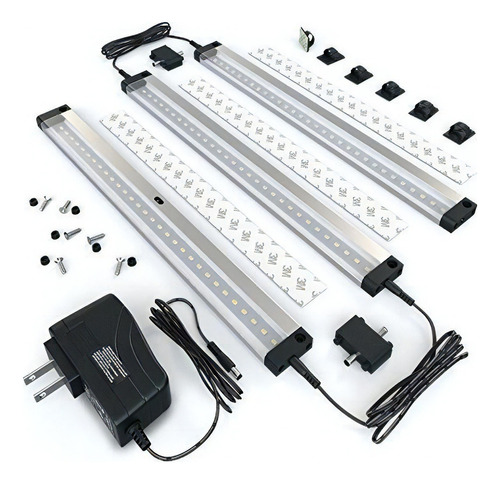 Eshine 3 Paneles De 12 Pulgadas Led Regulable Bajo El