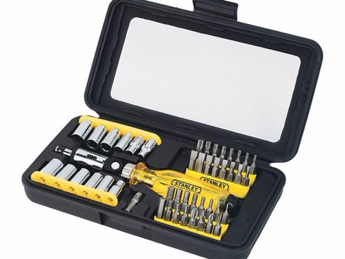 Set Herramientas Destornillador Puntas Tubos Stanley