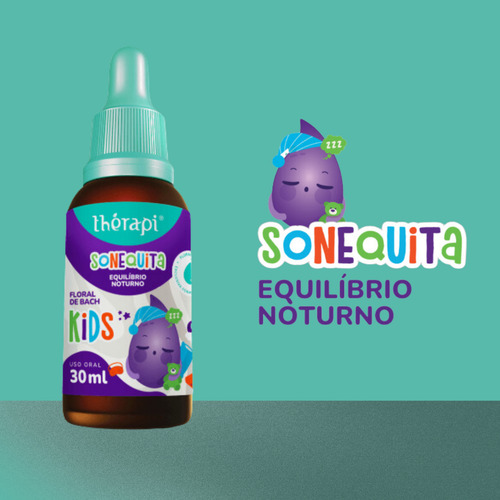 Kit C2 Floral Kids: Sono Tranquilo E Natural - Thérapi Sem Sabor