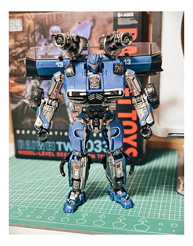 Bumblebee Vilão Dropkick Deformável Amc Javelin Figuras Ação